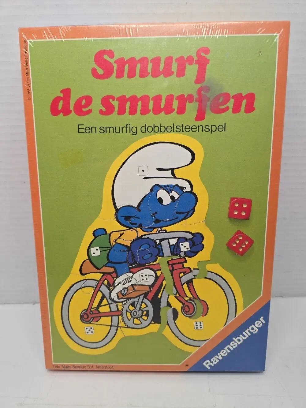 Ravensburger Smurf de Smurfen game Smurf the Smurfs Dice Game Sealed Dutch